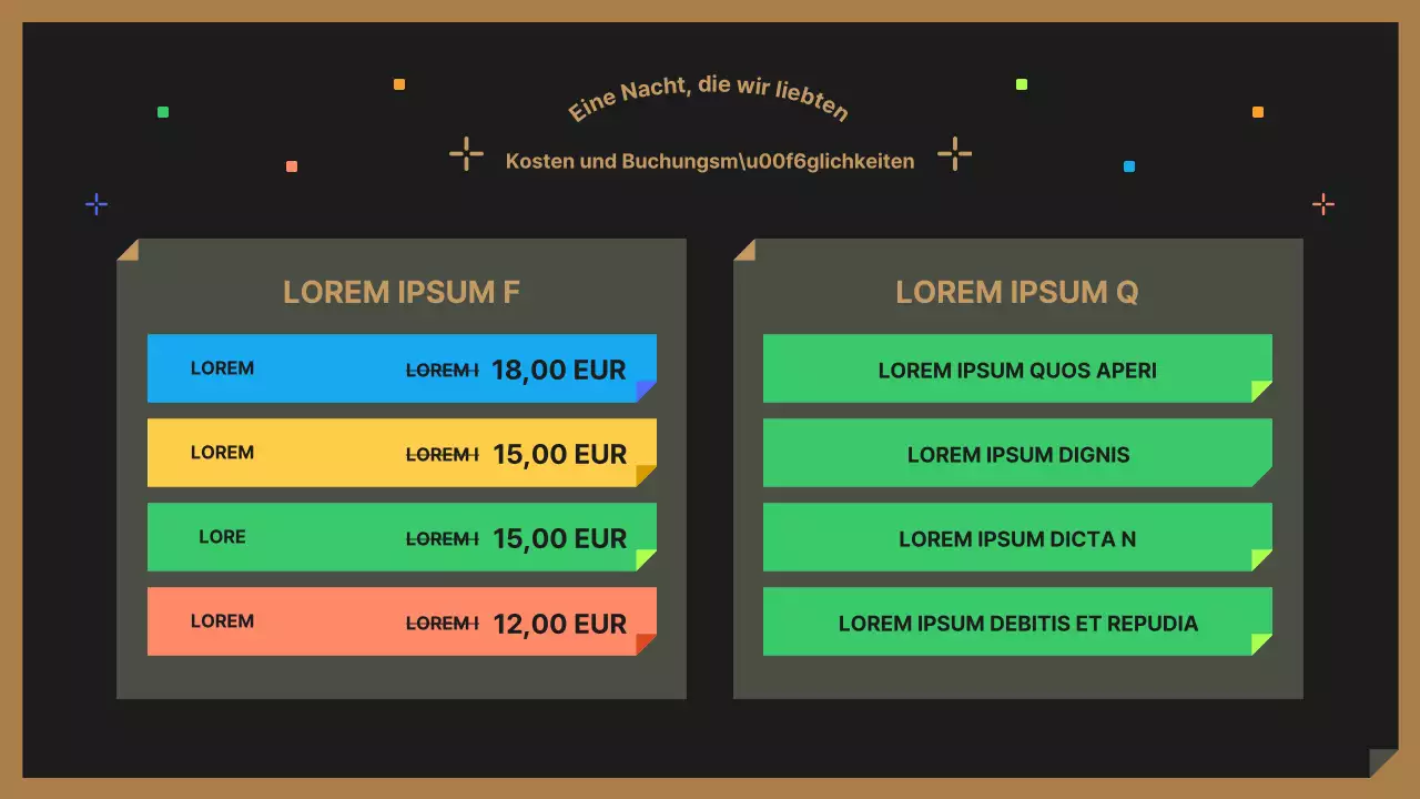 Ein niedlicher schwarzer und bunter nächtlicher Fremdenführer