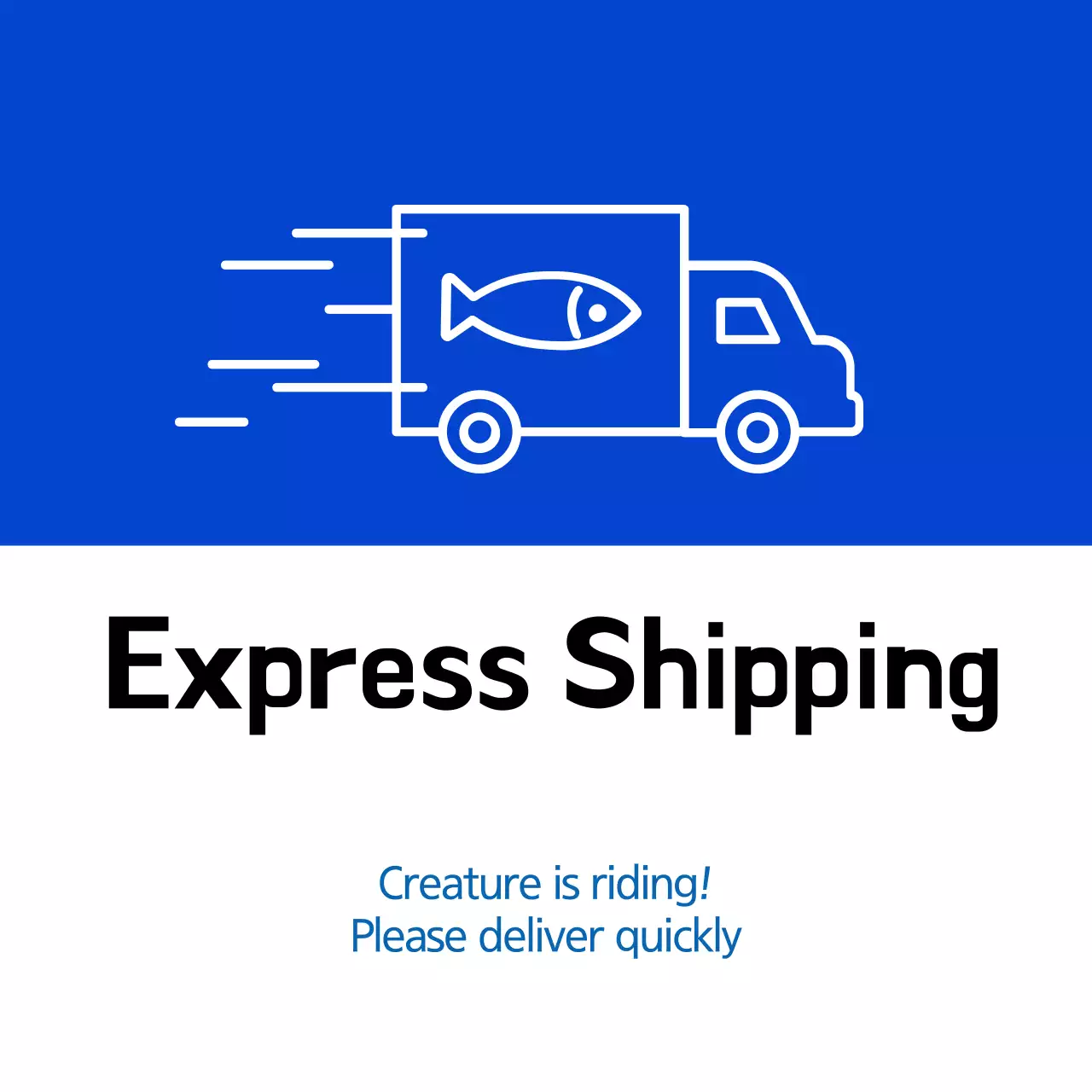 Emergency seafood delivery