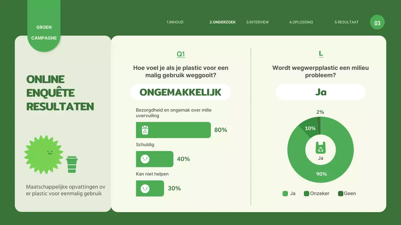 Campagne over plastic voor eenmalig gebruik met een schattig groen milieuillustratiethema