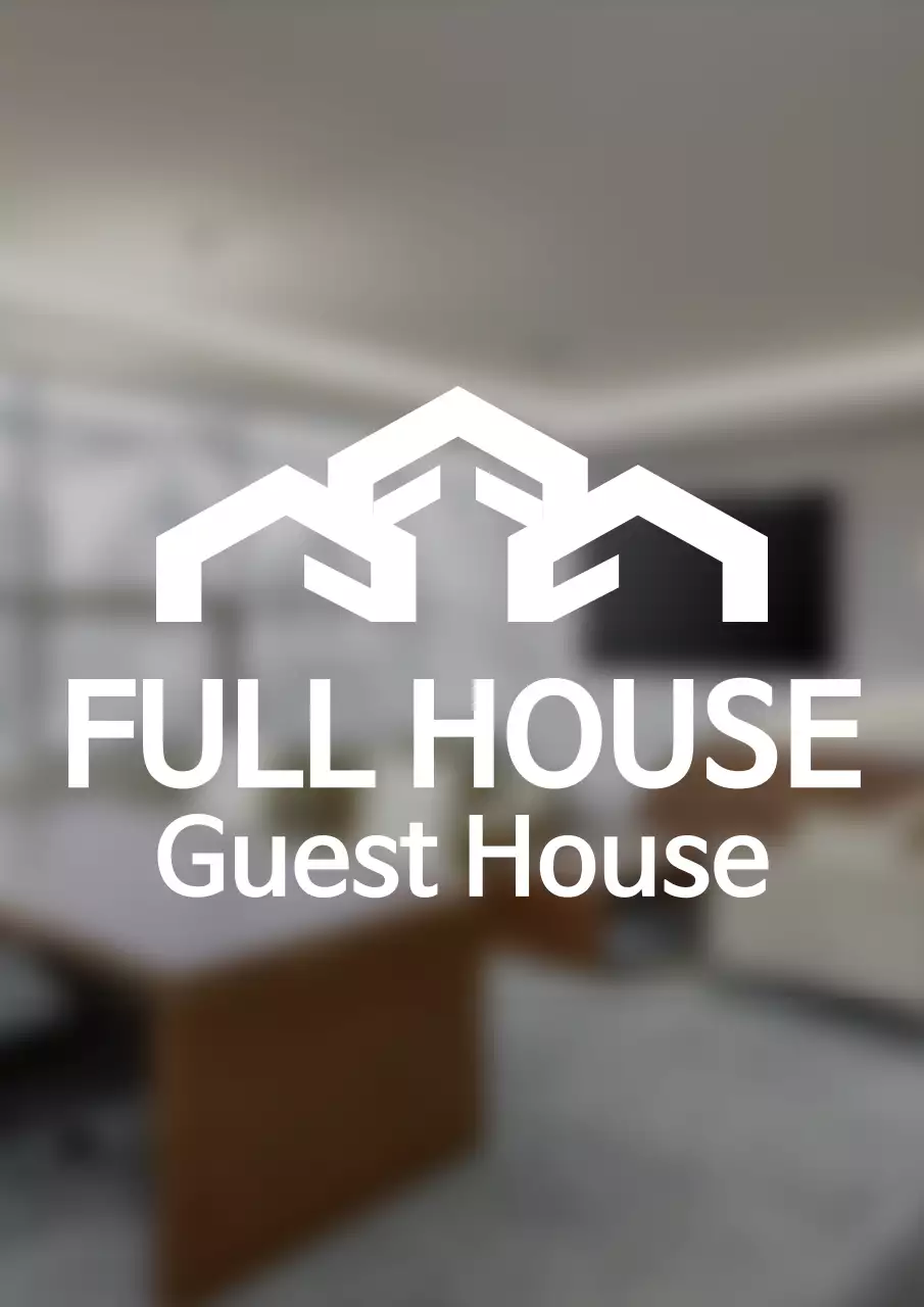 Bảng hiệu logo nhà khách phong cách đơn giản