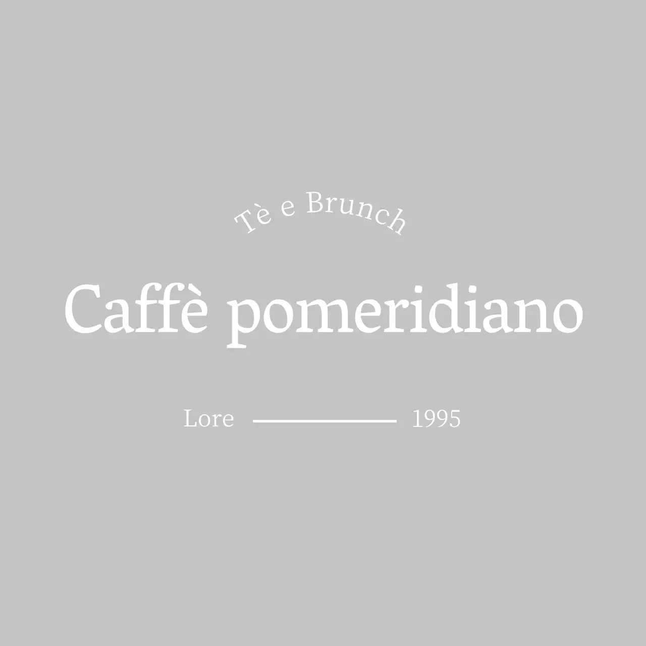 Linee semplici e un chiaro logo del caffè