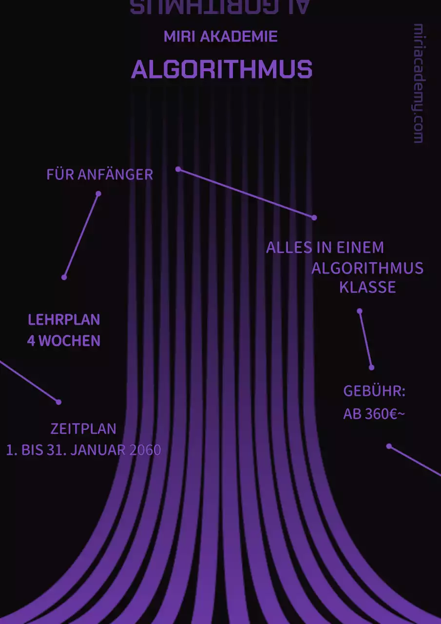 Algorithmischer Leitfaden für den Unterricht mit dem Purple-Line-Konzept