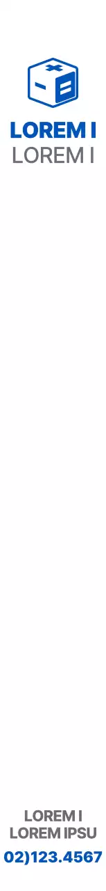 Simbolo semplice e pulito in stile blu e grigio per il tutoraggio e la promozione della matematica