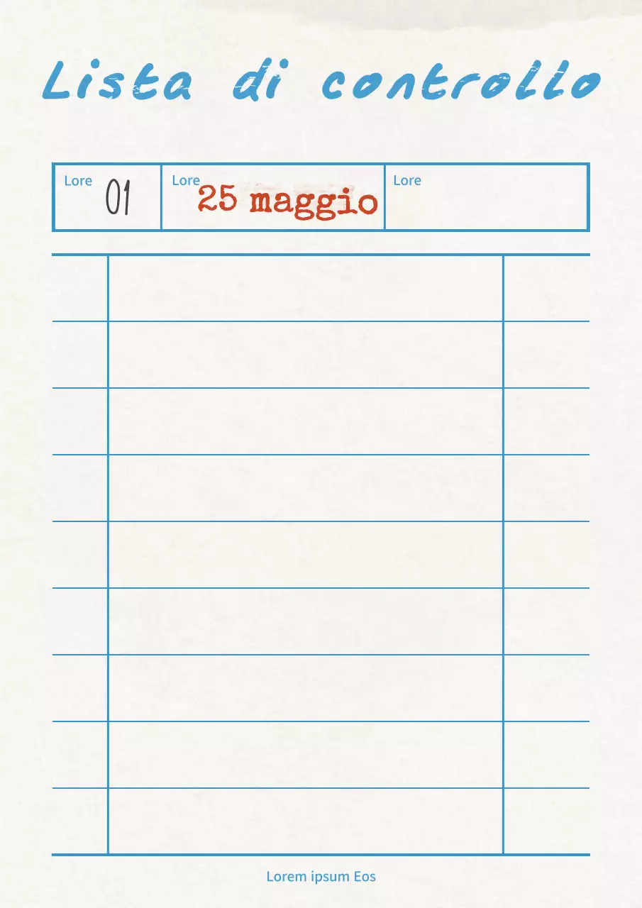 Pacchetto bundle di layout di blocco note vintage blu chiaro