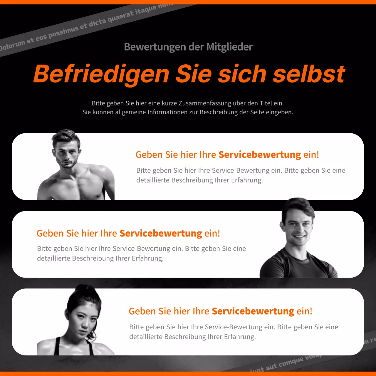 Einführung der schwarz-orangenen Heimdienste