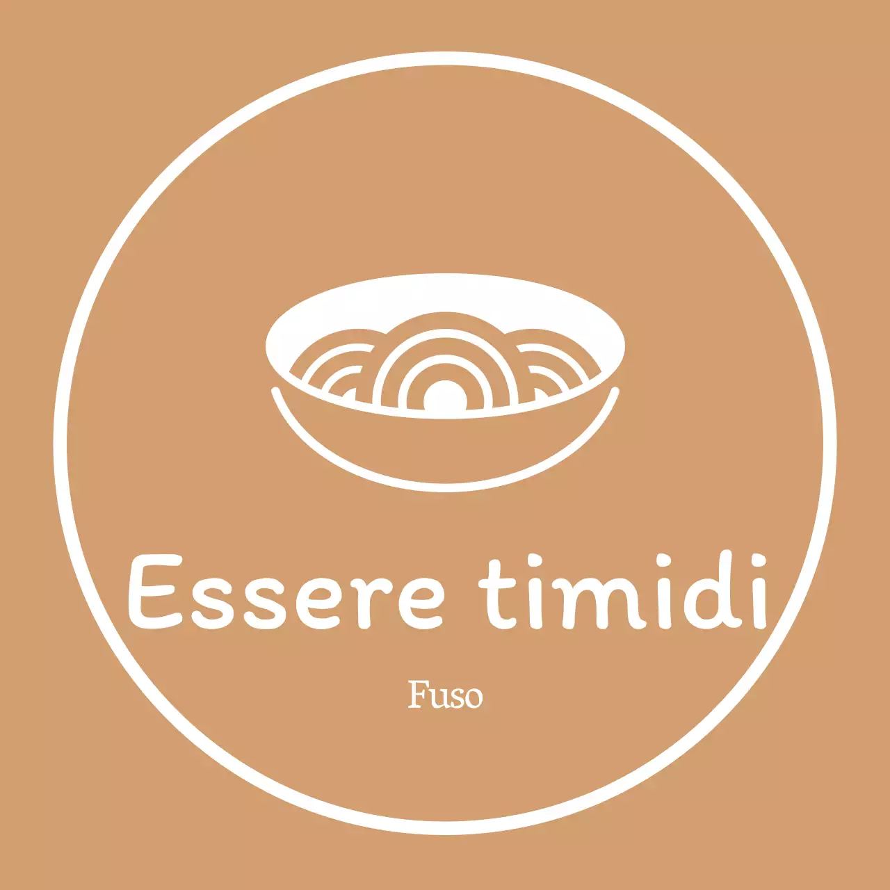 Semplice insegna di ristorante coreano in oro