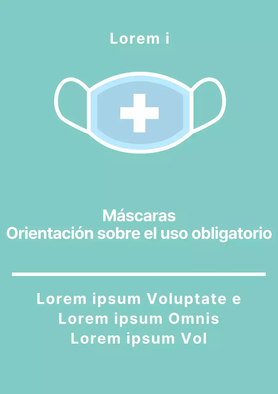 Soporte acrílico para máscara de color menta Instrucciones de montaje