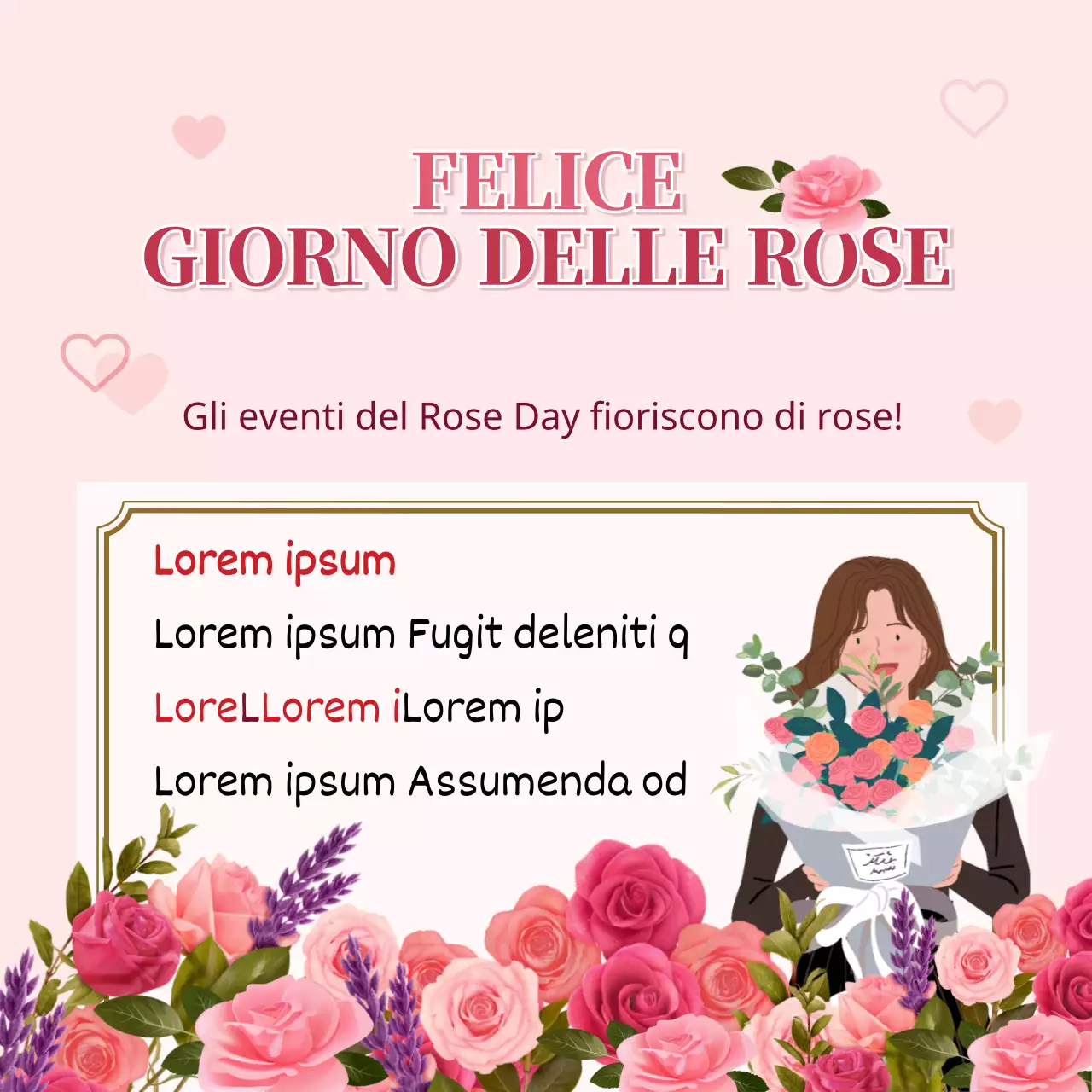 Promuovete il vostro evento della Giornata della rosa rosa