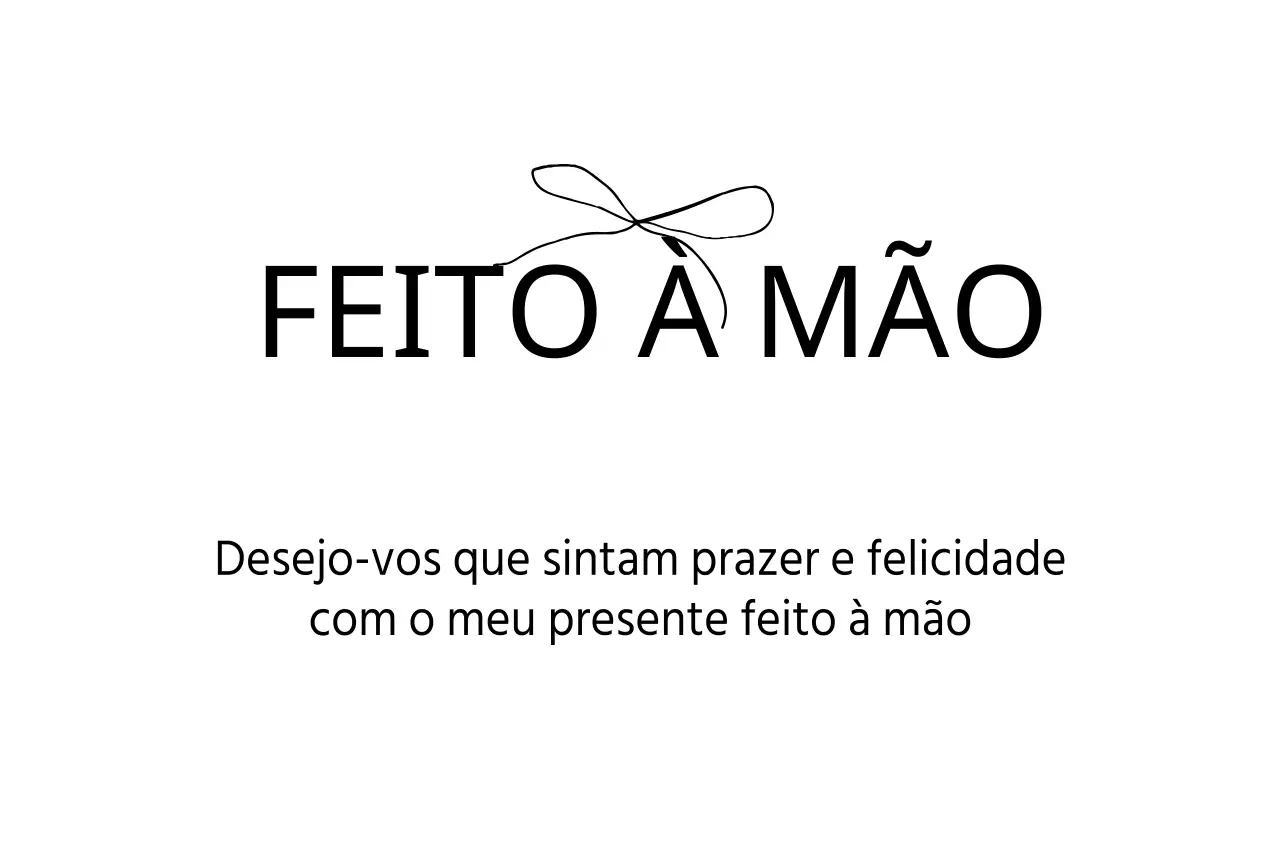 FEITO À MÃO