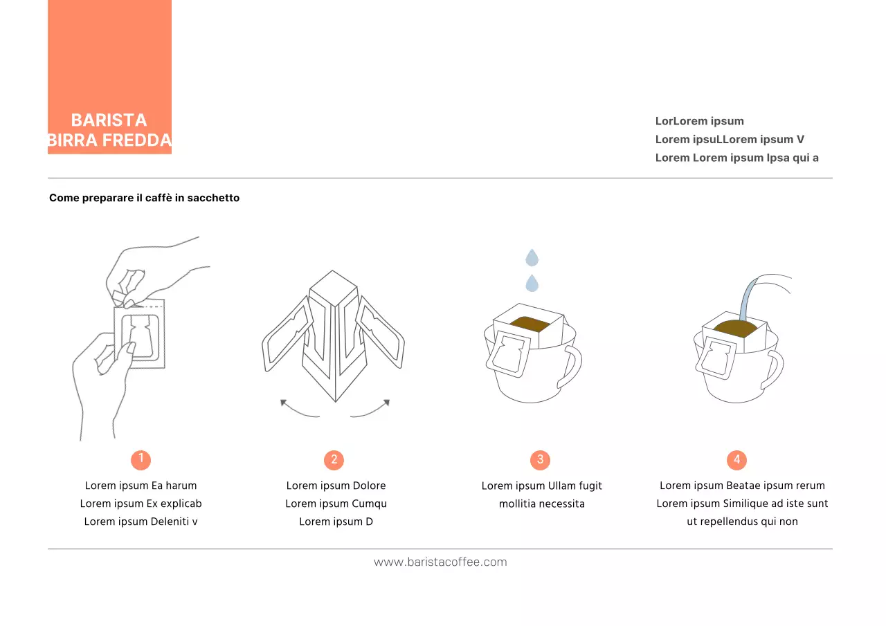 Informazioni sul prodotto Brown Tone Bean Illustration Café