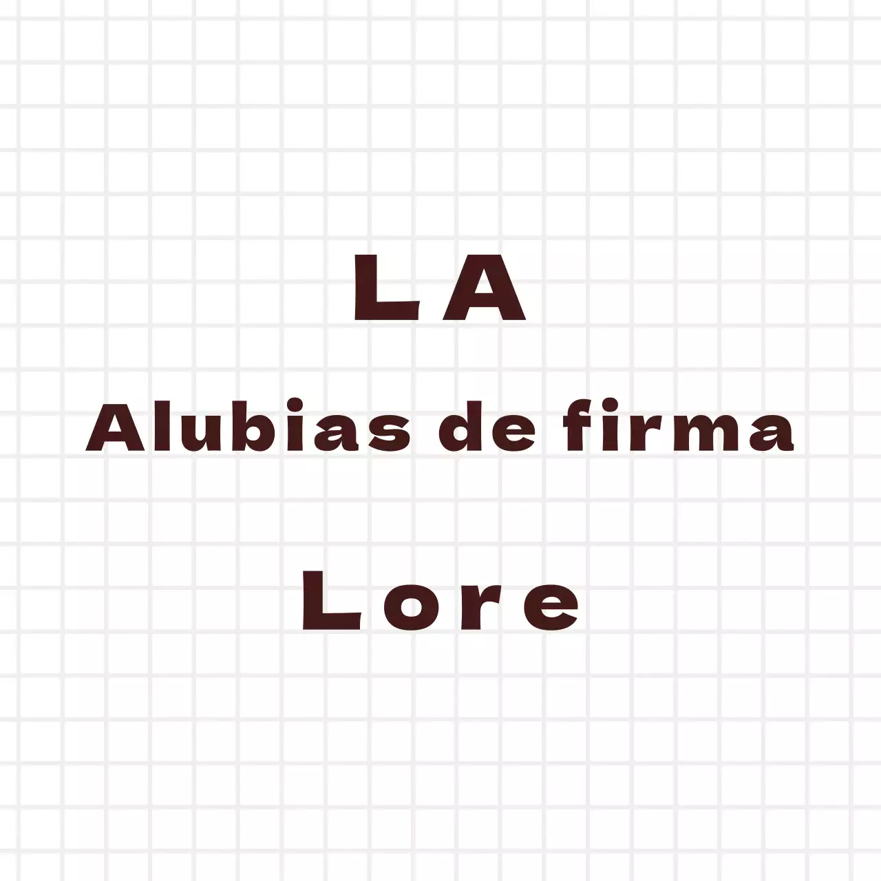 Blanco Marrón Simple Checkered Cafe