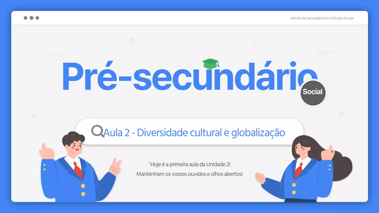 Apresentações sociais