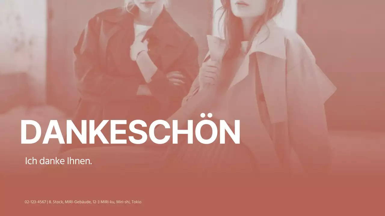 Farbverlauf rosa-beige sauberer Beratungsbericht