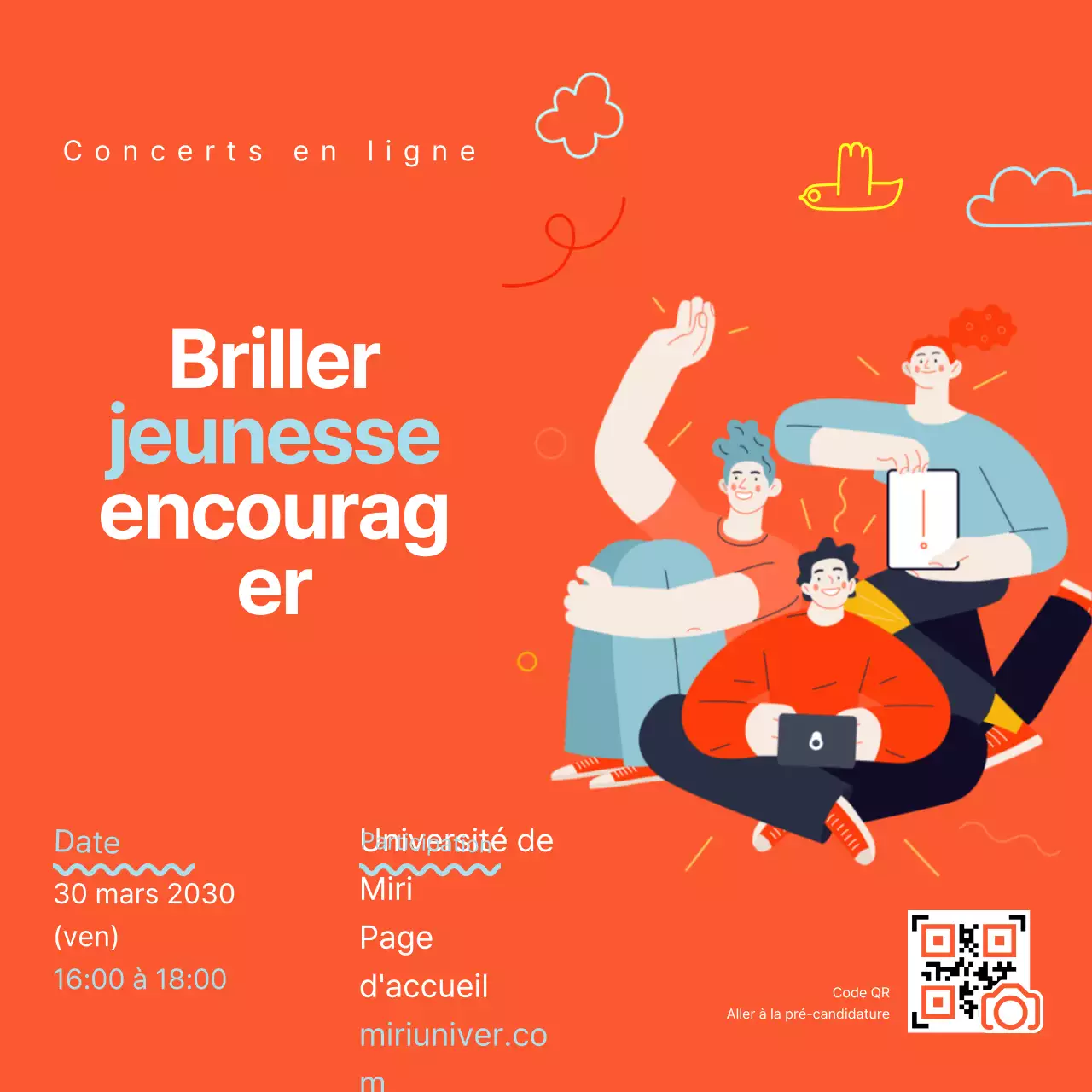 Orange et pétillant, contenu d'un talk-show en personne