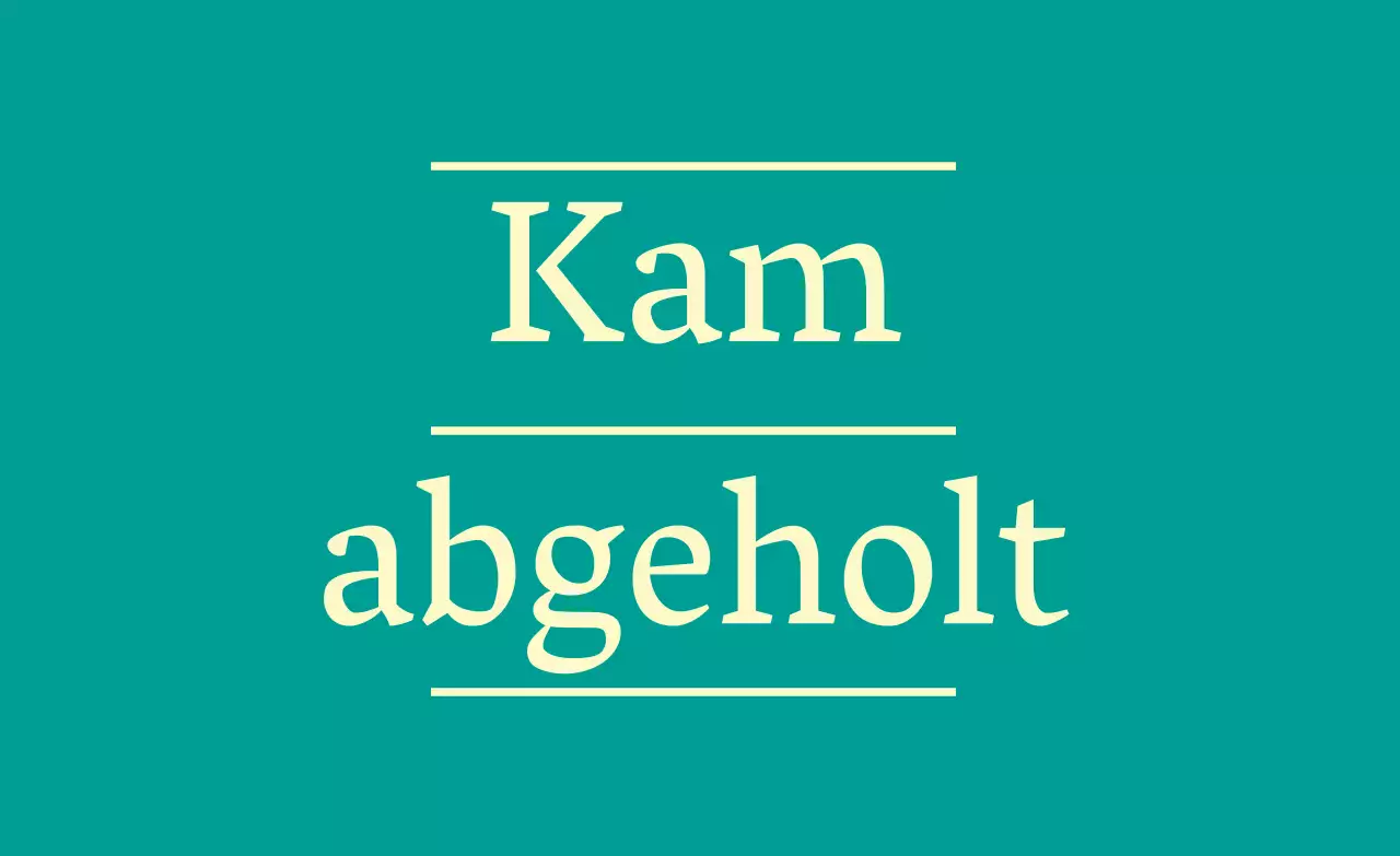 Mintgelbe einfache Nachricht mit Text