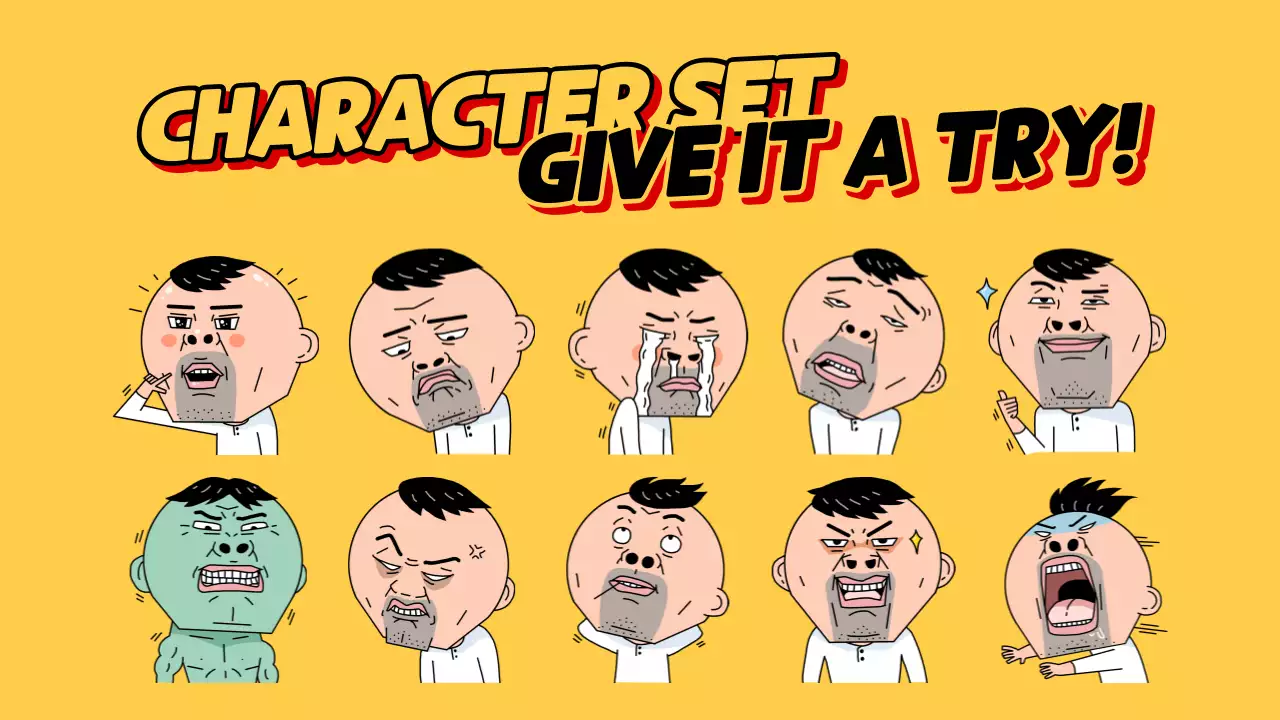 Anúncio de suspense em quadrinhos pretos no YouTube Miniatura