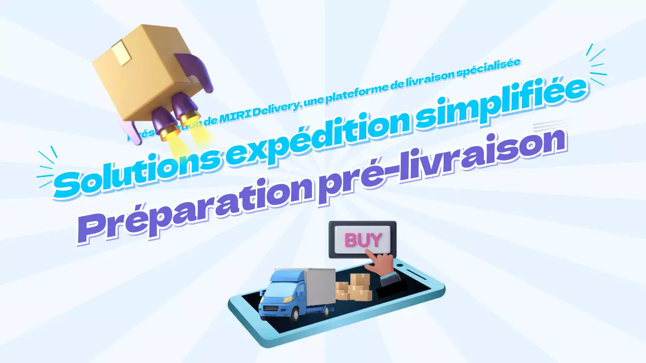 Présentation de la solution d'expédition facile purple sky Livraison