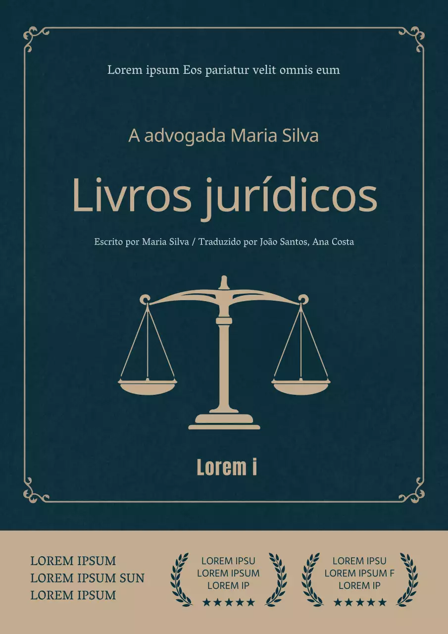 Um simples azul-marinho sobre a lei