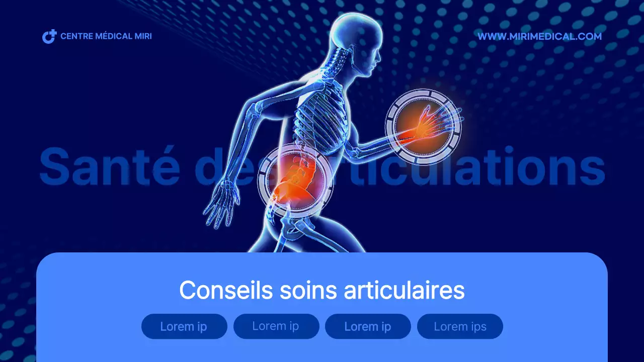 Informations médicales conjointes en bleu et rouge