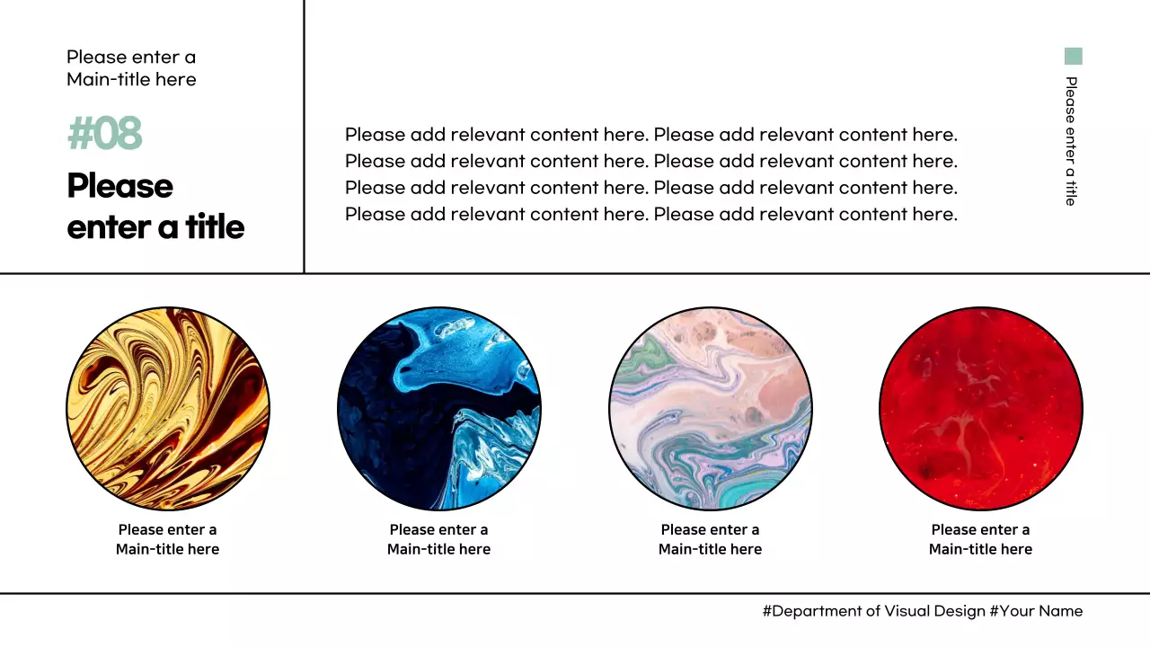 Mint Minimalist Design Course Presentation