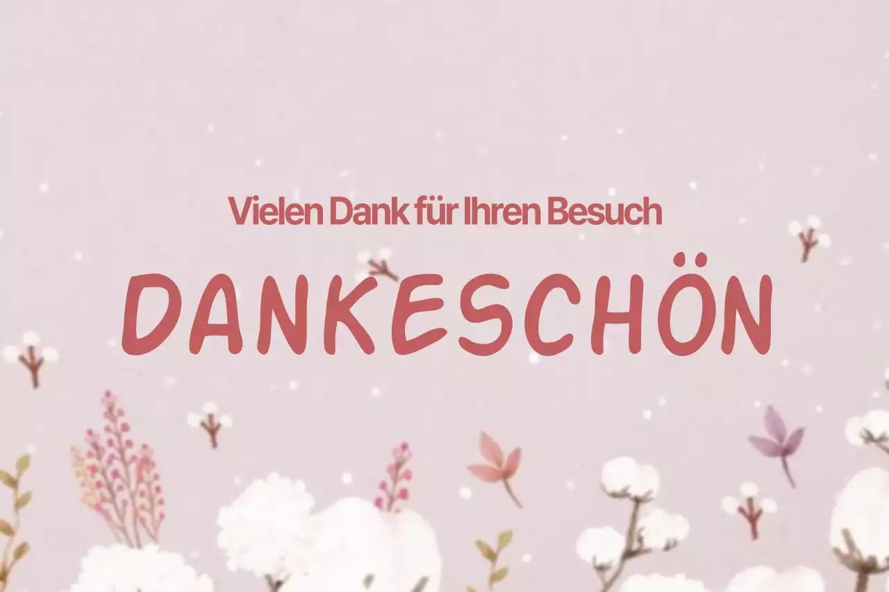 Vielen Dank für Ihren Besuch