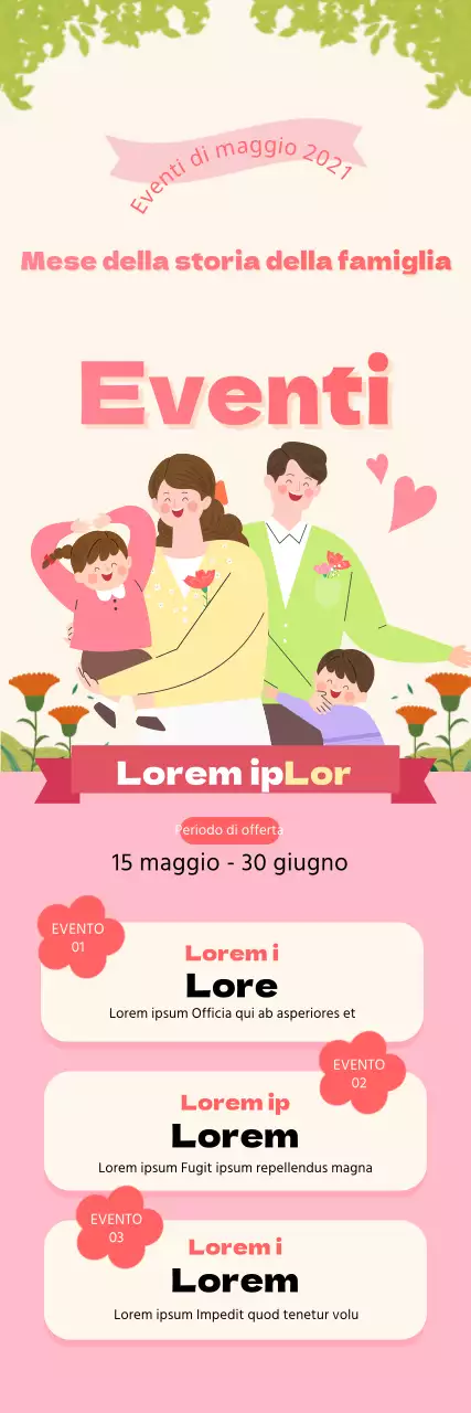 Mese della storia familiare di maggio