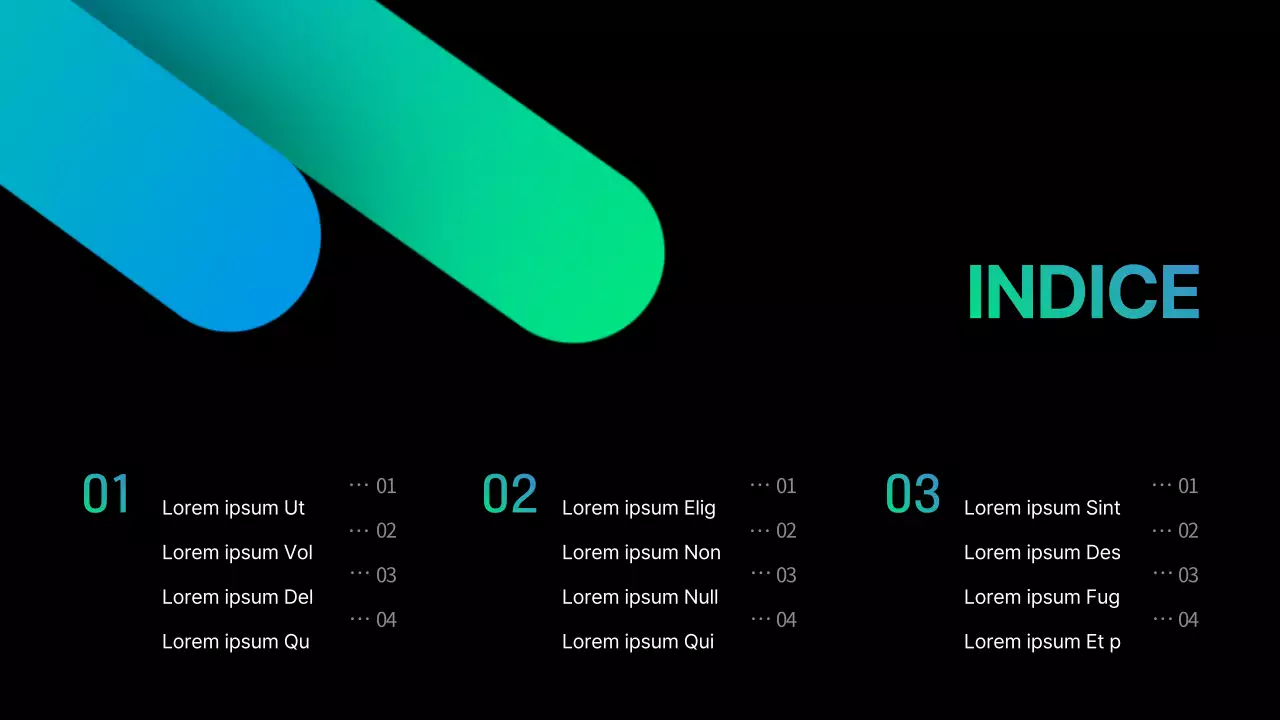Les affaires en noir et en dégradé