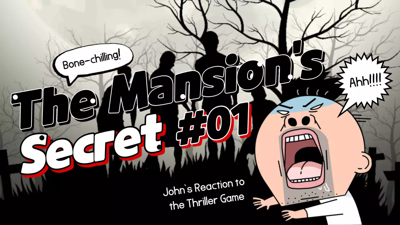 Black Comic Thriller Advertisement YouTube Thumbnail