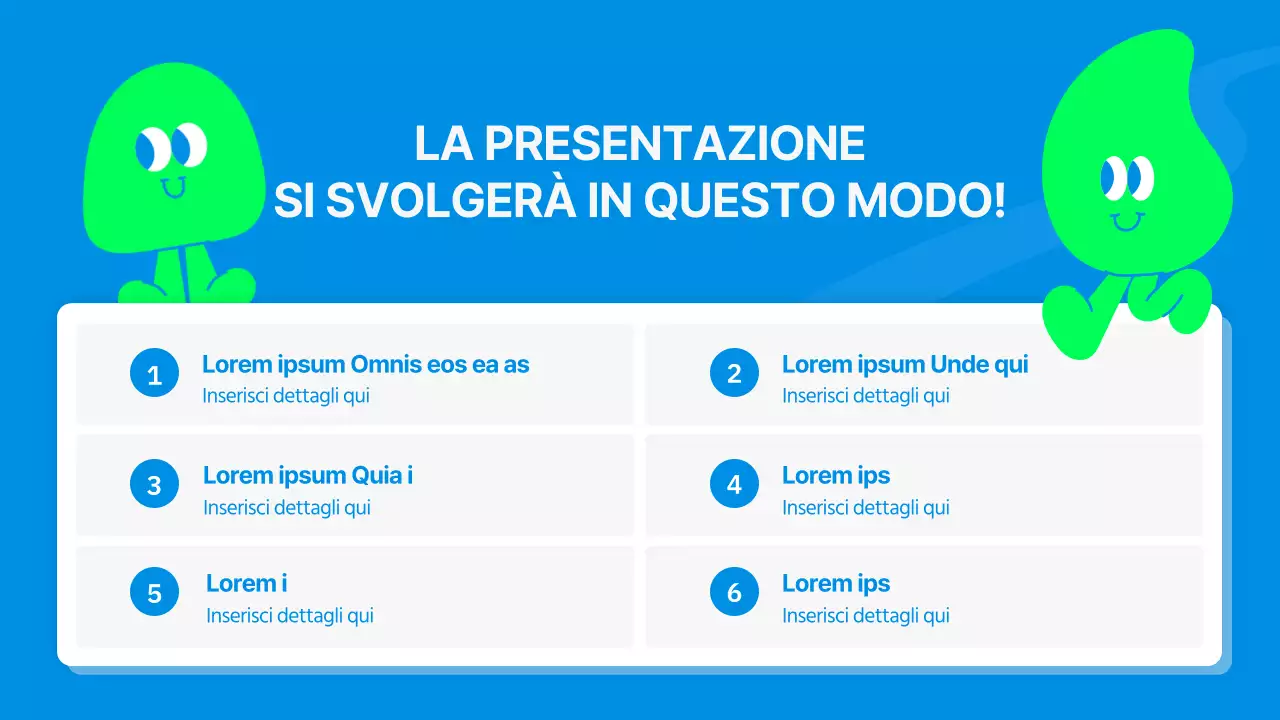 Relazione sull'esperimento scientifico di un personaggio carino in blu e verde lime