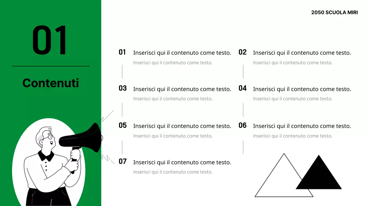 Un semplice opuscolo di introduzione alla scuola verde