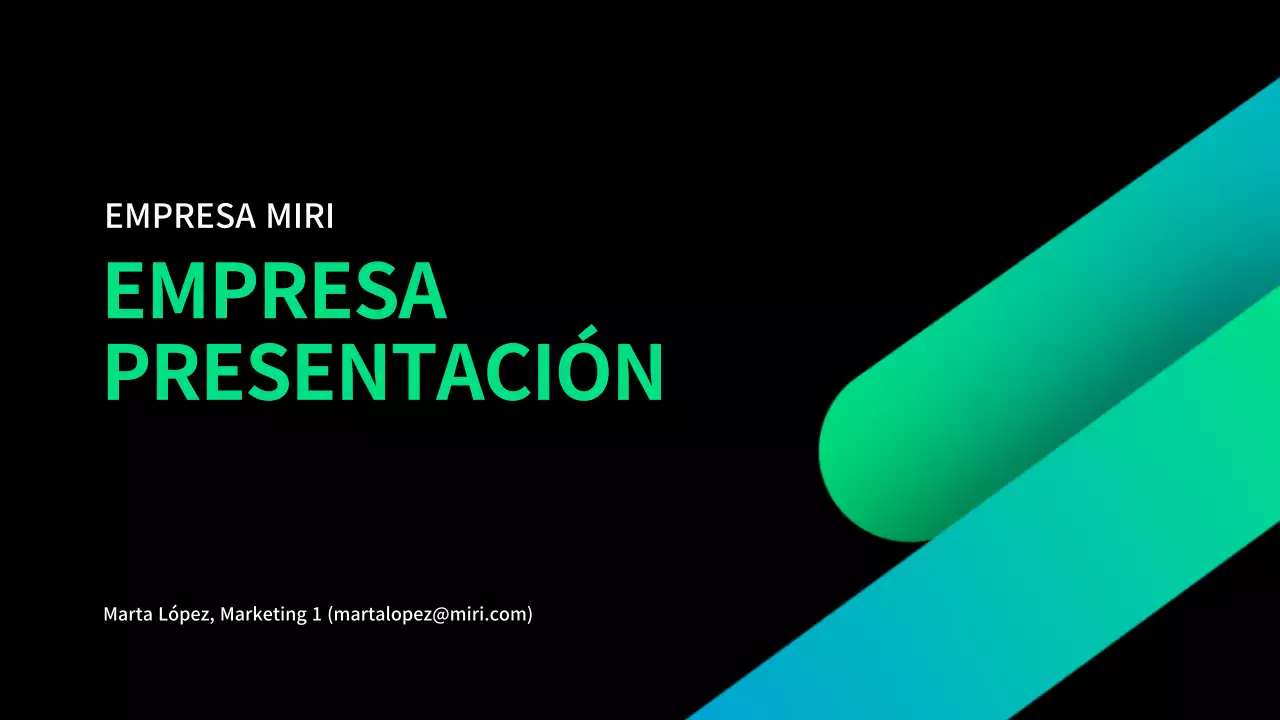 Negocios en negro y degradados