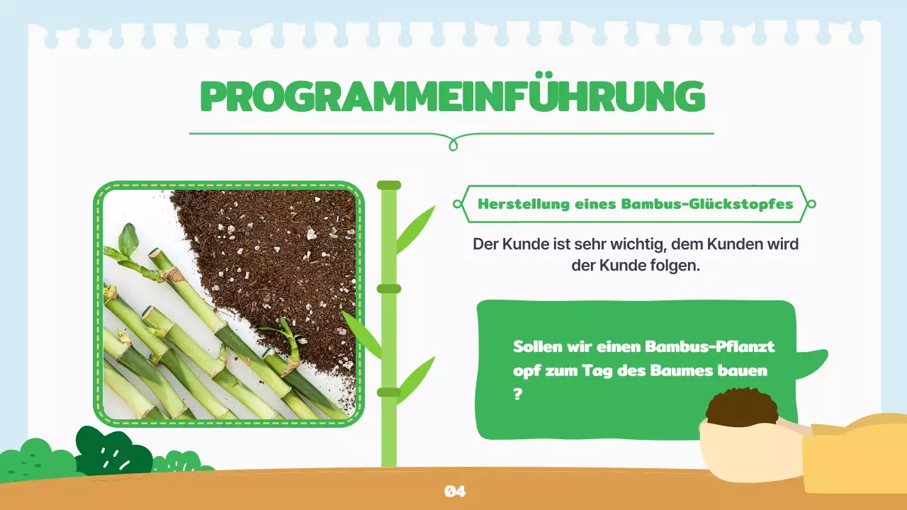 Wie man einen grünen, warmen und gemütlichen Arbor Day-Pflanztopf herstellt