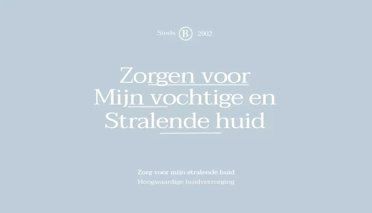 Luxe visitekaartje schoonheidssalon in blauw en grijs