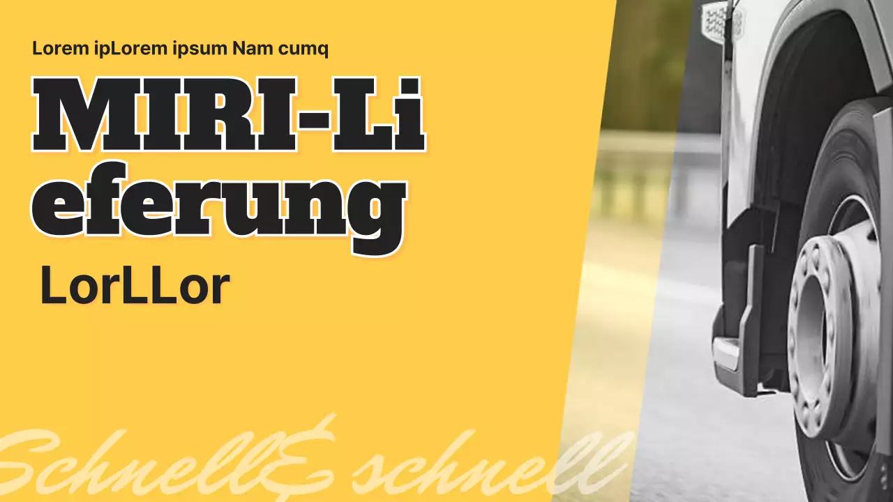 Einführung eines einfachen gelb-schwarzen Schnelldienstes