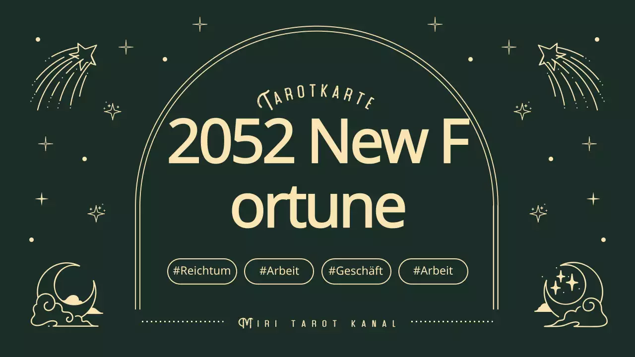 grüne und gelbe Tarotkarten für das neue Jahr