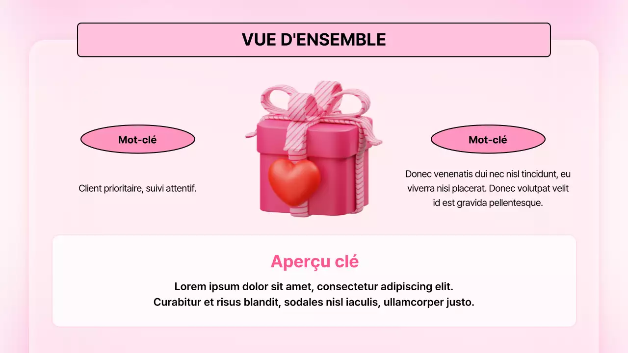 Illustration 3D rose plan mignon de la Saint-Valentin