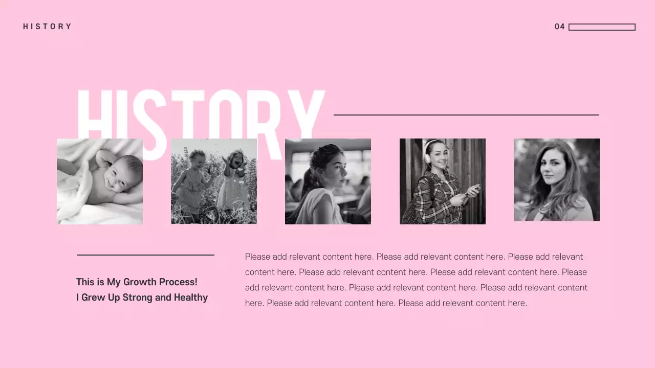 Pink Minimal Guide Presentation