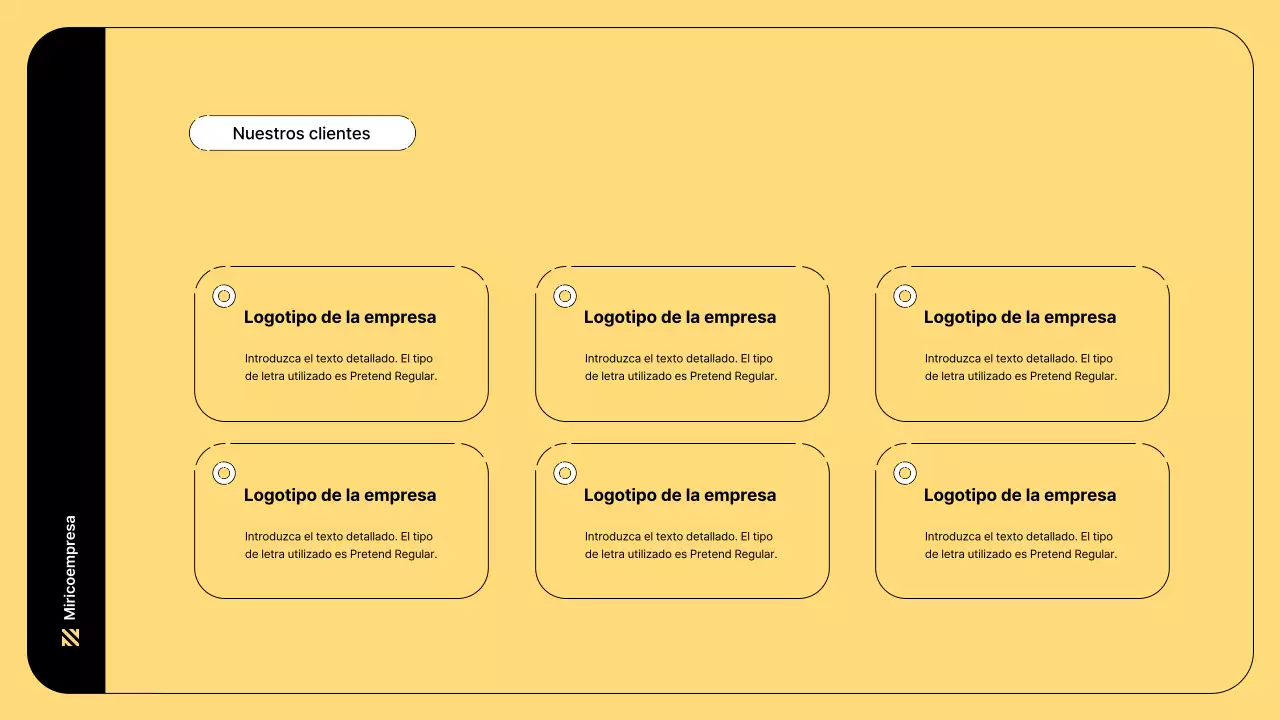 Ilustración empresarial de líneas sencillas y color amarillo