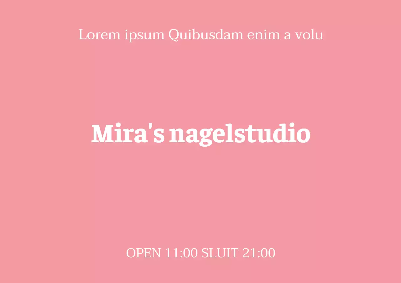 Nagelshop_Garage Poster