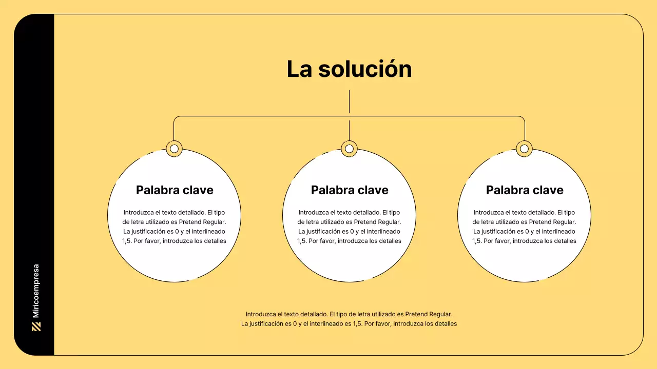 Ilustración empresarial de líneas sencillas y color amarillo