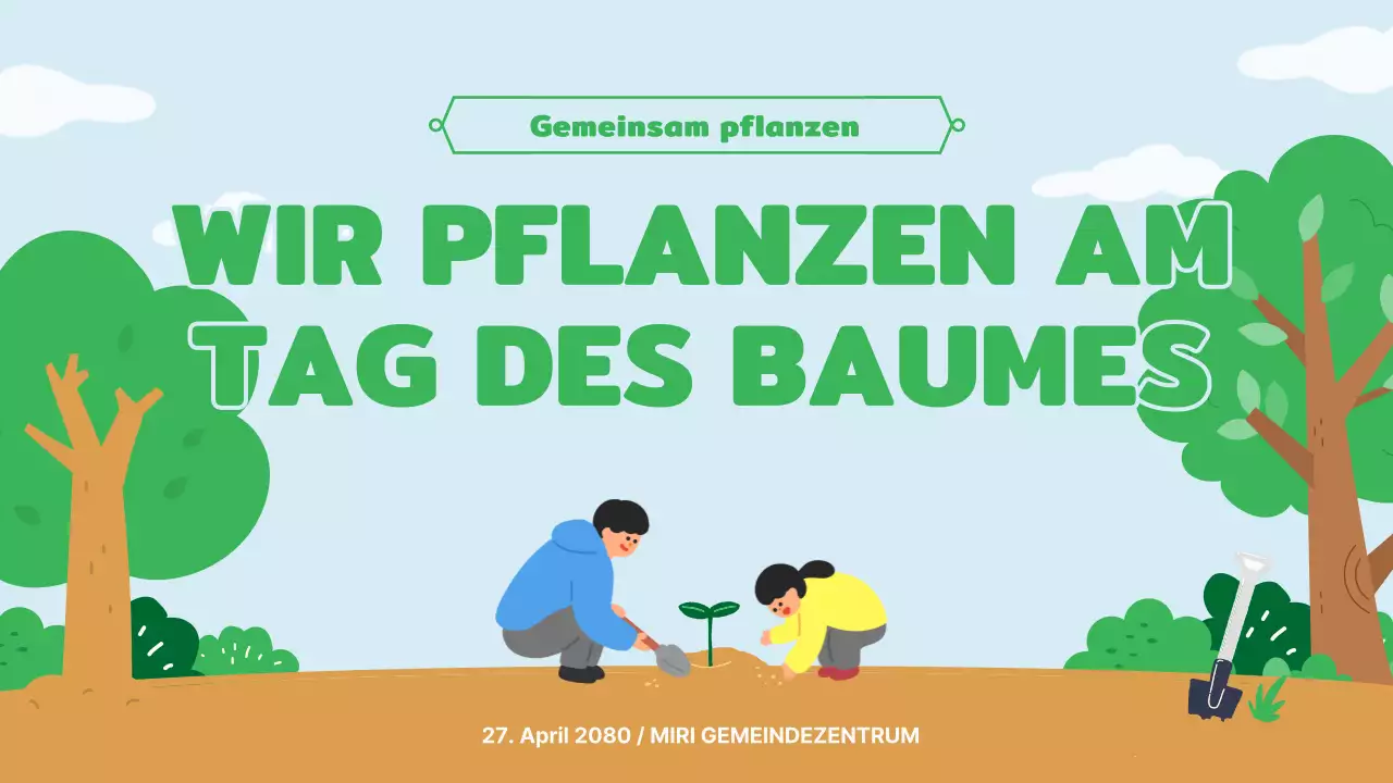 Wie man einen grünen, warmen und gemütlichen Arbor Day-Pflanztopf herstellt