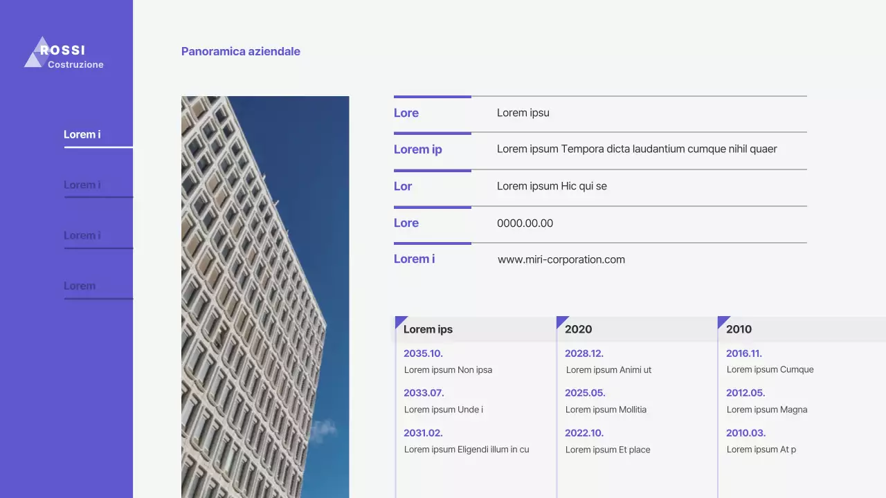 Presentazione del business pitch di NavyTone