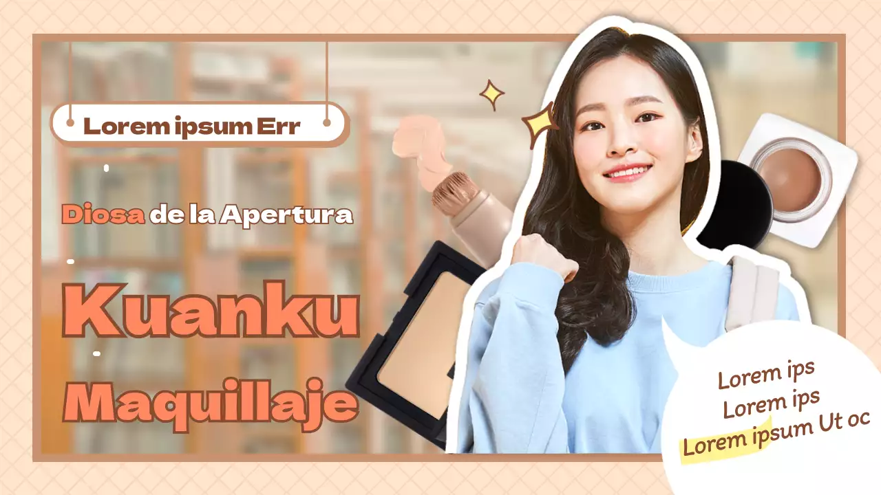 Beige, maquillaje fresco YouTube thumbnail