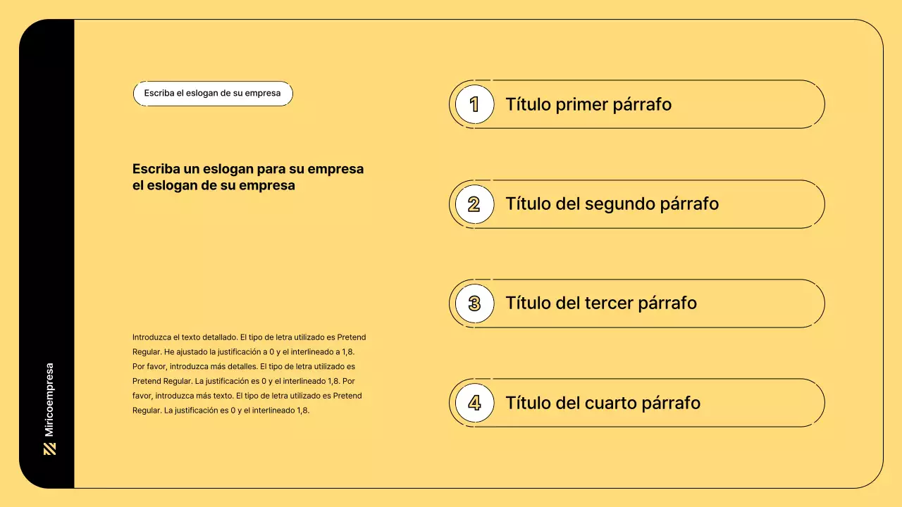 Ilustración empresarial de líneas sencillas y color amarillo