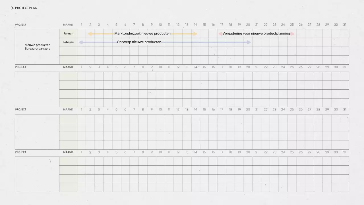 Grijs geometrie dagboek