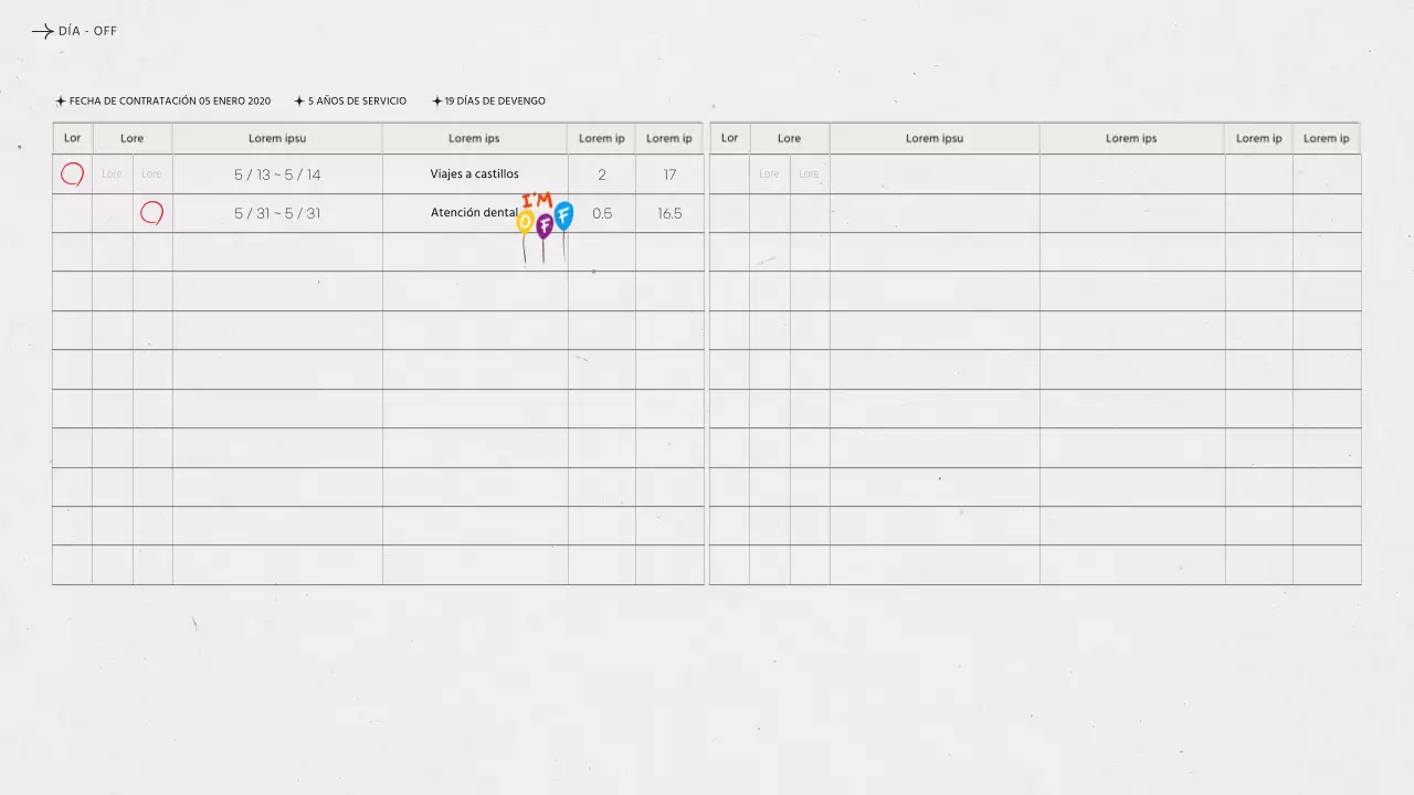 Diario Geometría Gris