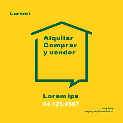 Arrendamiento Venta_Pancartas cuadradas