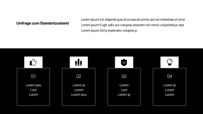 Infografik zum Projektmanagement mit einem Schwarz-Weiß-Konzept