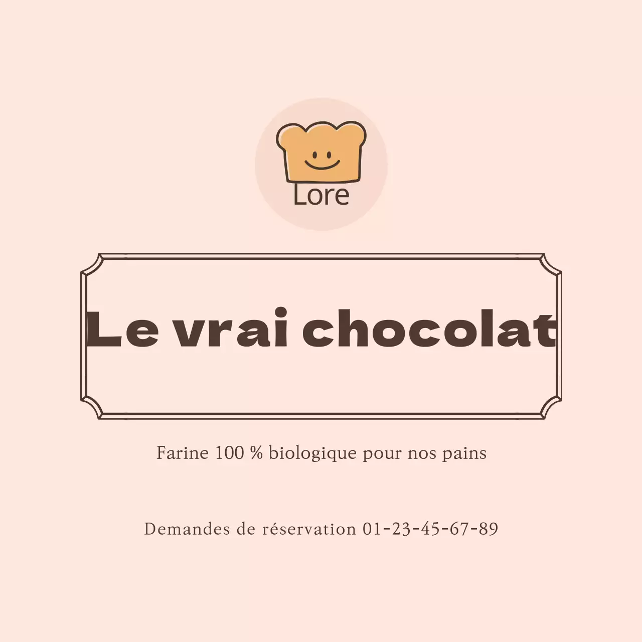 Autocollants illustrés pour desserts au chocolat