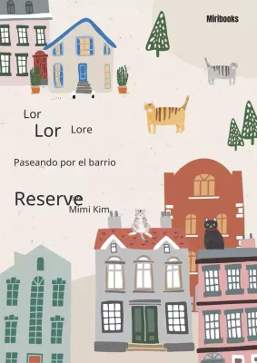 Una guía de senderismo con un concepto de paisaje urbano beige